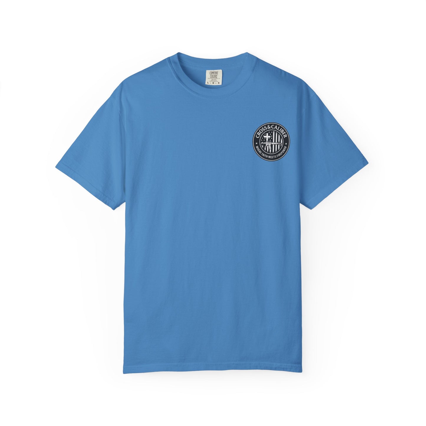 Faith-Focused Unisex Garment-Dyed T-shirt - Cross & Caliber Design