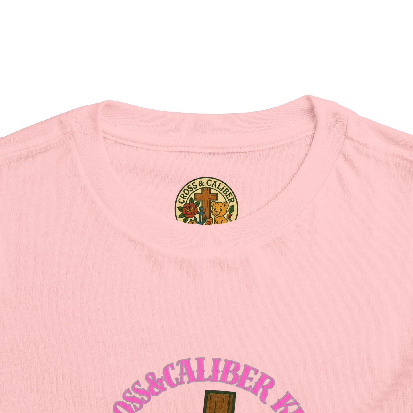 Toddler Short Sleeve Tee - Bold as a Lioness Design