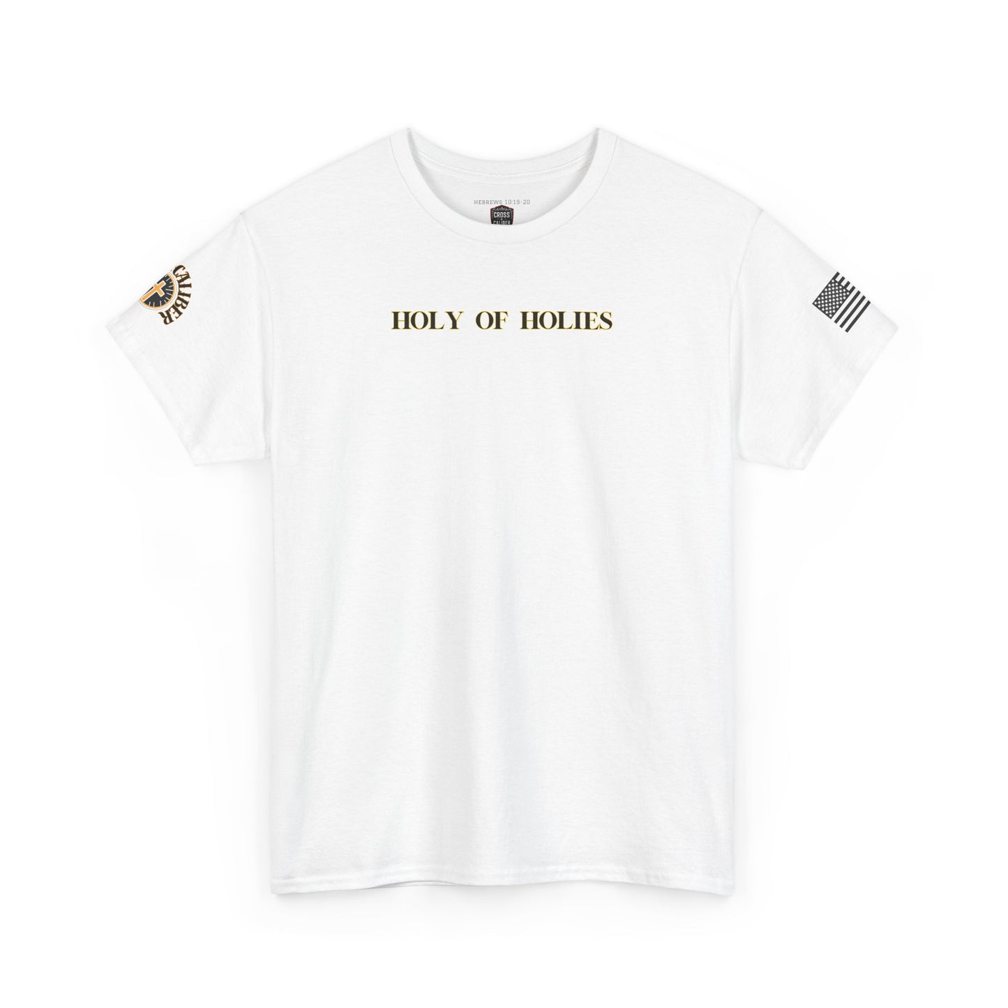 Holy of Holies Unisex Heavy Cotton Tee, Casual T-Shirt, Graphic Tee for Everyday Wear, Unique Gift for Friends, Trendy Vintage Style