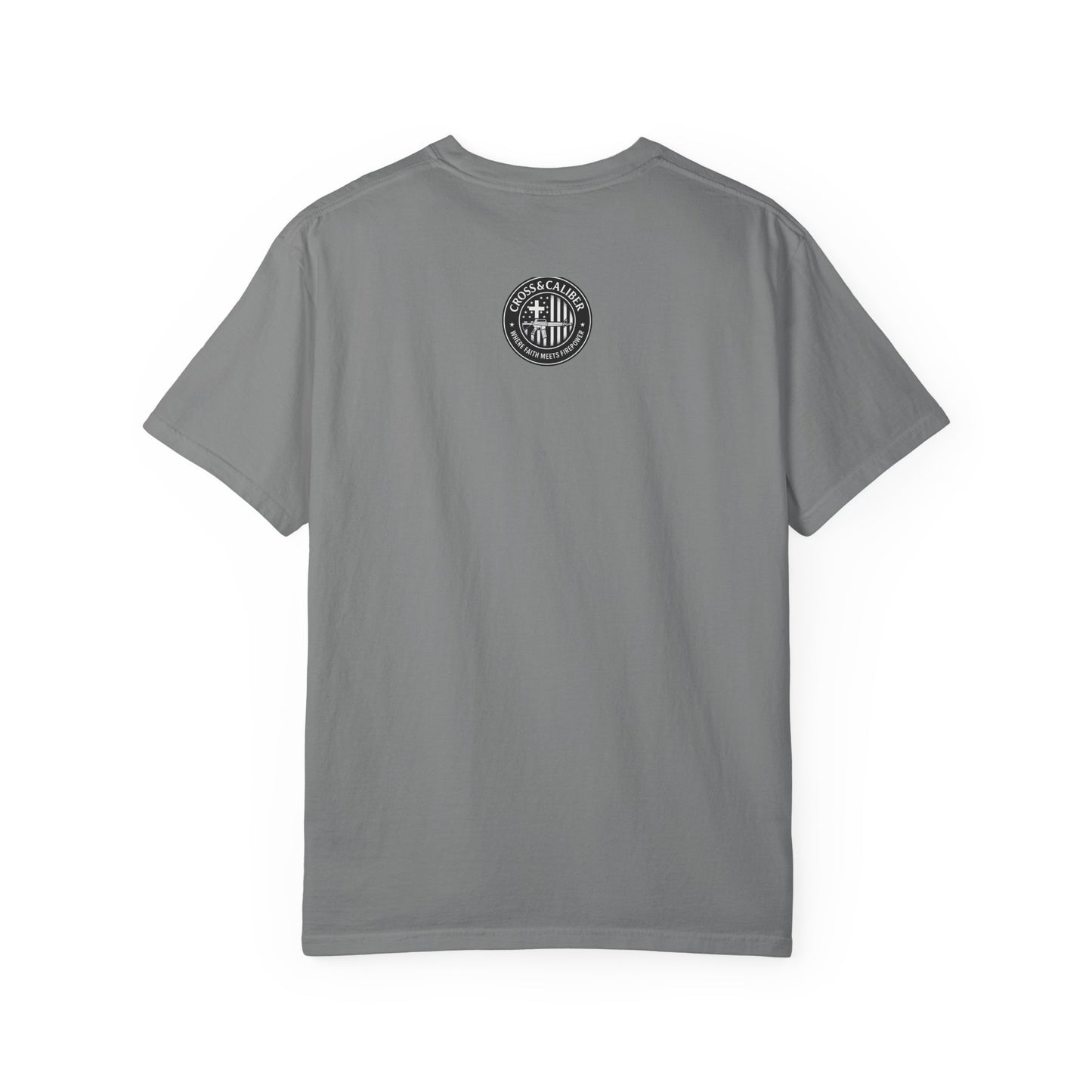 Cross & Guns Graphic Tee, Unisex Fashion Shirt, Casual Wear, Gift for Veterans, Independence Day Apparel, Statement T-shirt