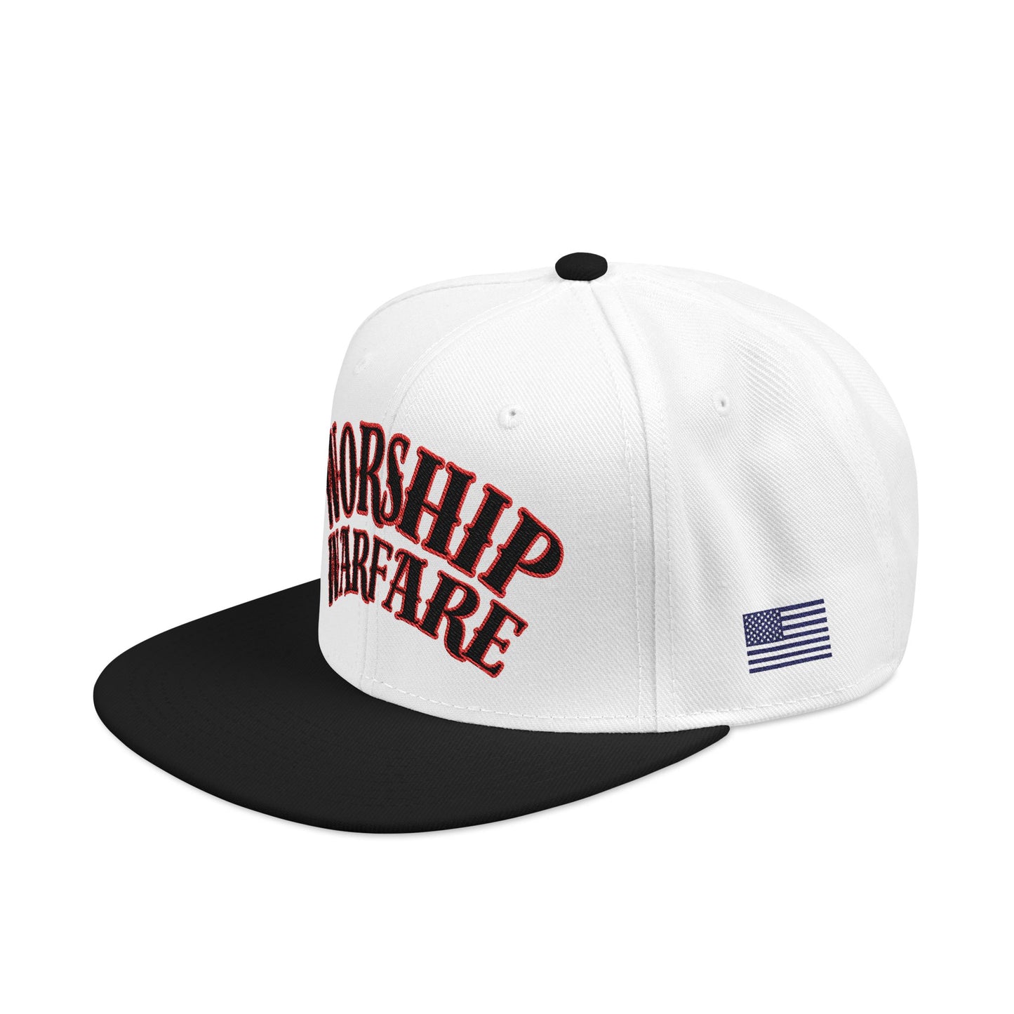 Worship Warfare Snapback Cap - Embroidered Hat for Faith & Style