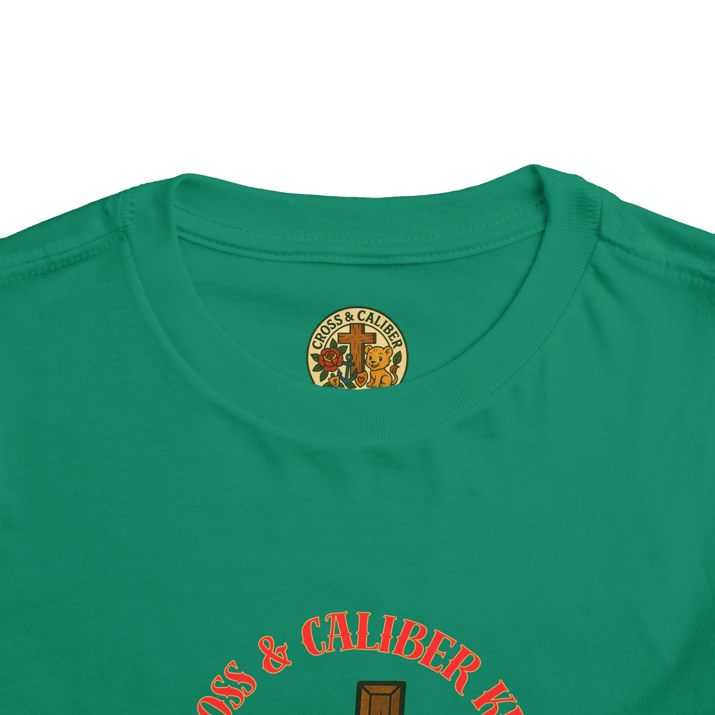 Bold as a Lion Toddler Tee - Cute Christian Graphic Shirt for Kids
