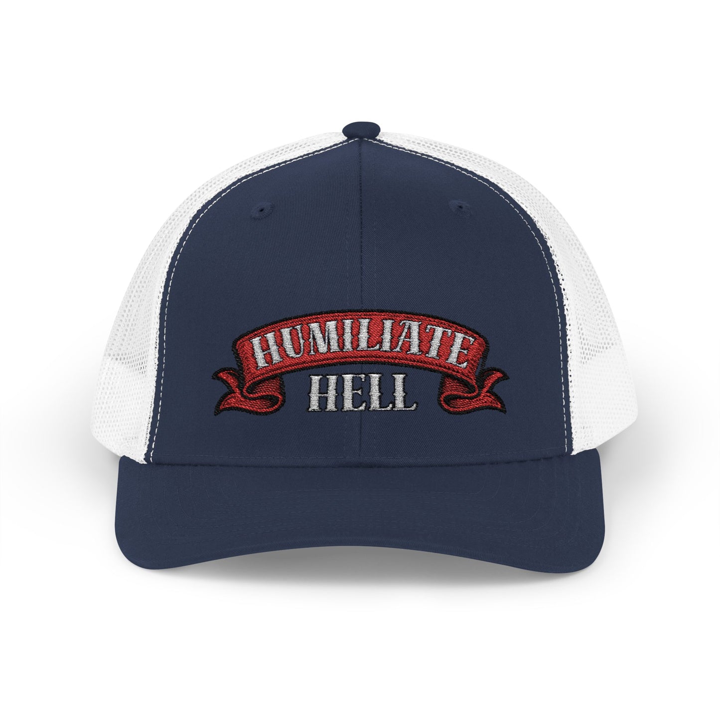 Humble Hell Snapback Trucker Cap, Adjustable Cap, Casual Headwear, Gift for Him, Everyday Style, Festival Gear