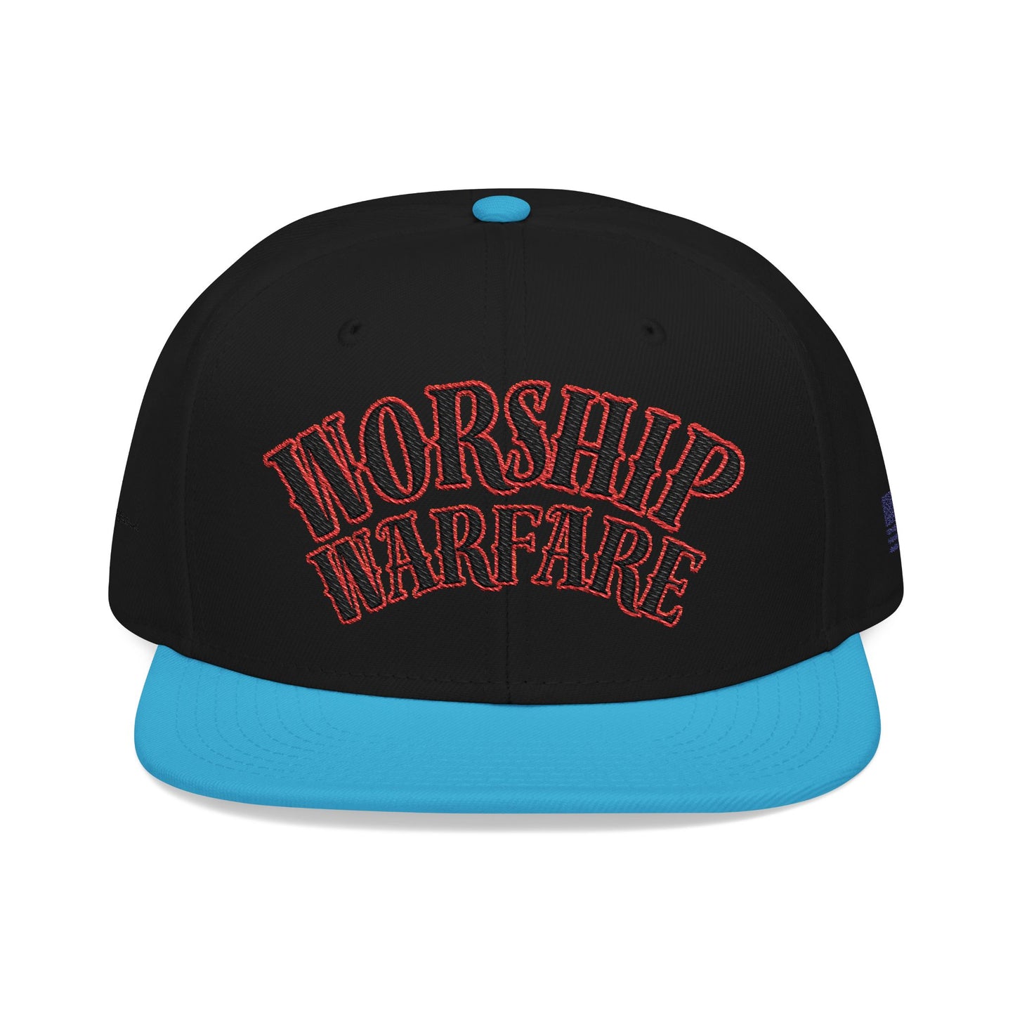 Worship Warfare Snapback Cap - Embroidered Hat for Faith & Style