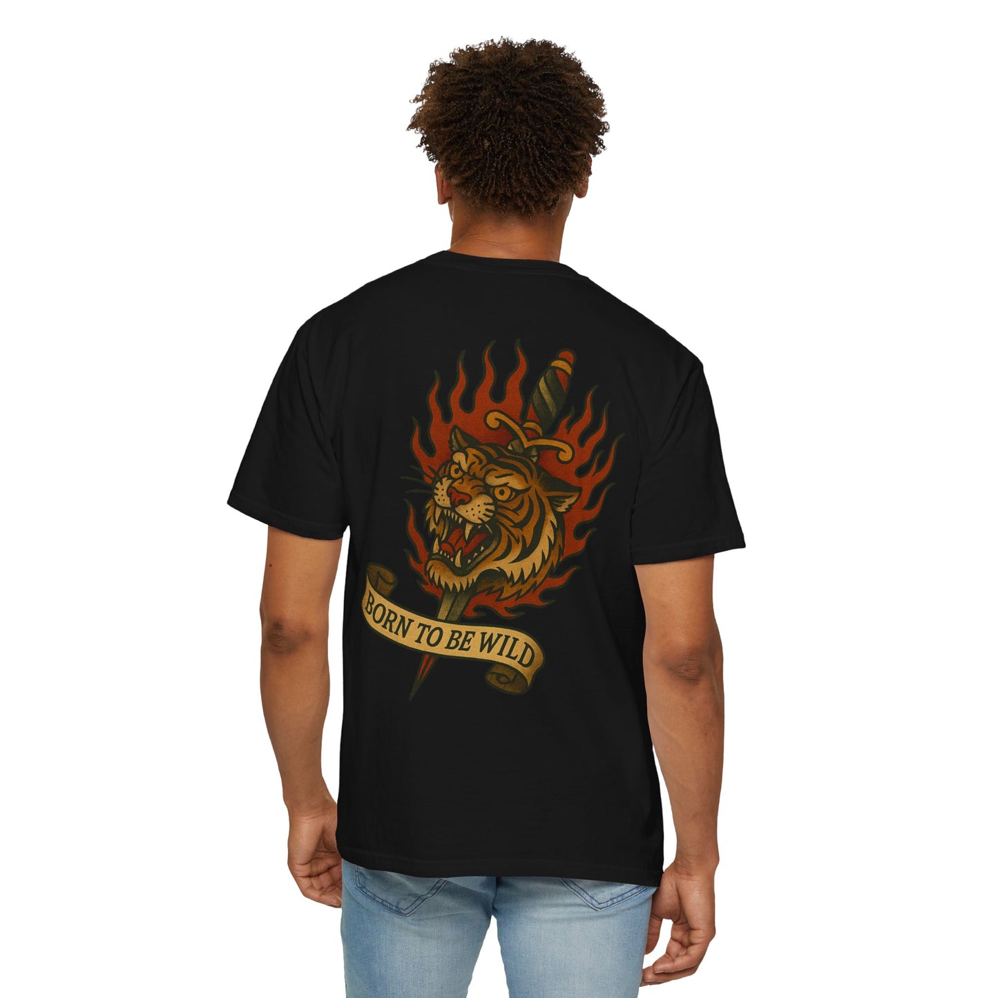 Born to Be Wild Graphic T-Shirt - Unisex Garment-Dyed Tee