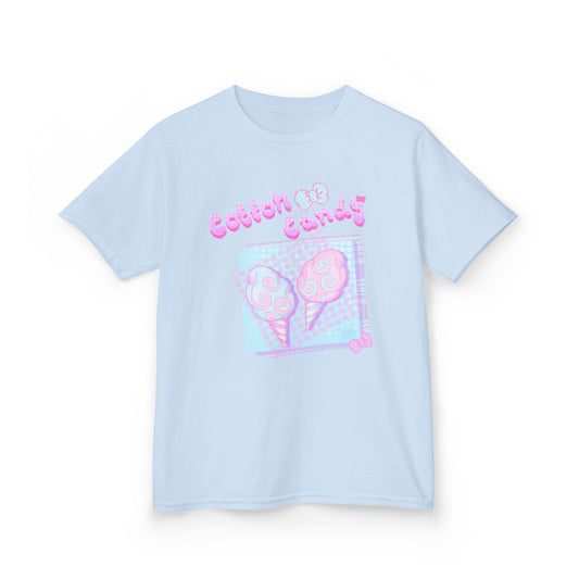 Cotton Candy Kids Tee, Kids Summer T-Shirt, Fun Graphic Tee, Birthday Gift, Unique Kids Apparel, Sweet Treat Shirt
