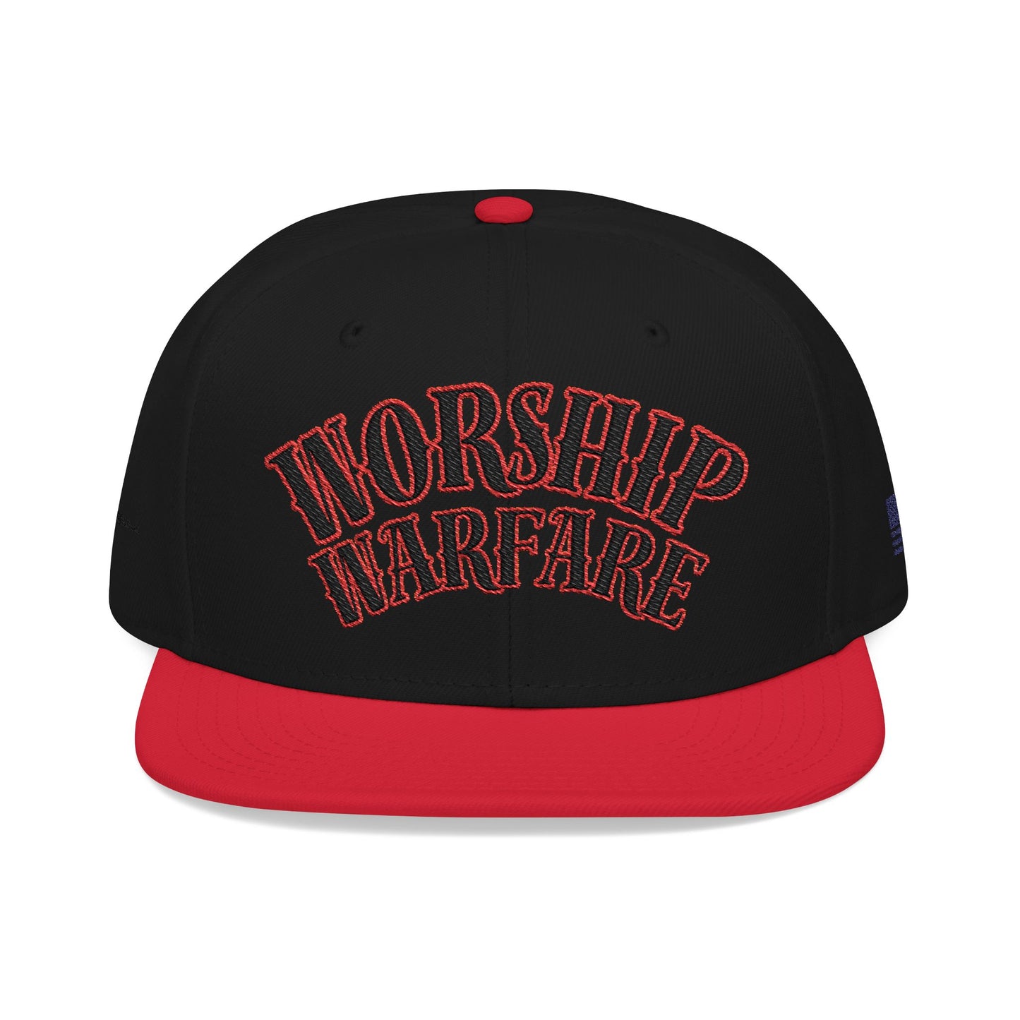 Worship Warfare Snapback Cap - Embroidered Hat for Faith & Style