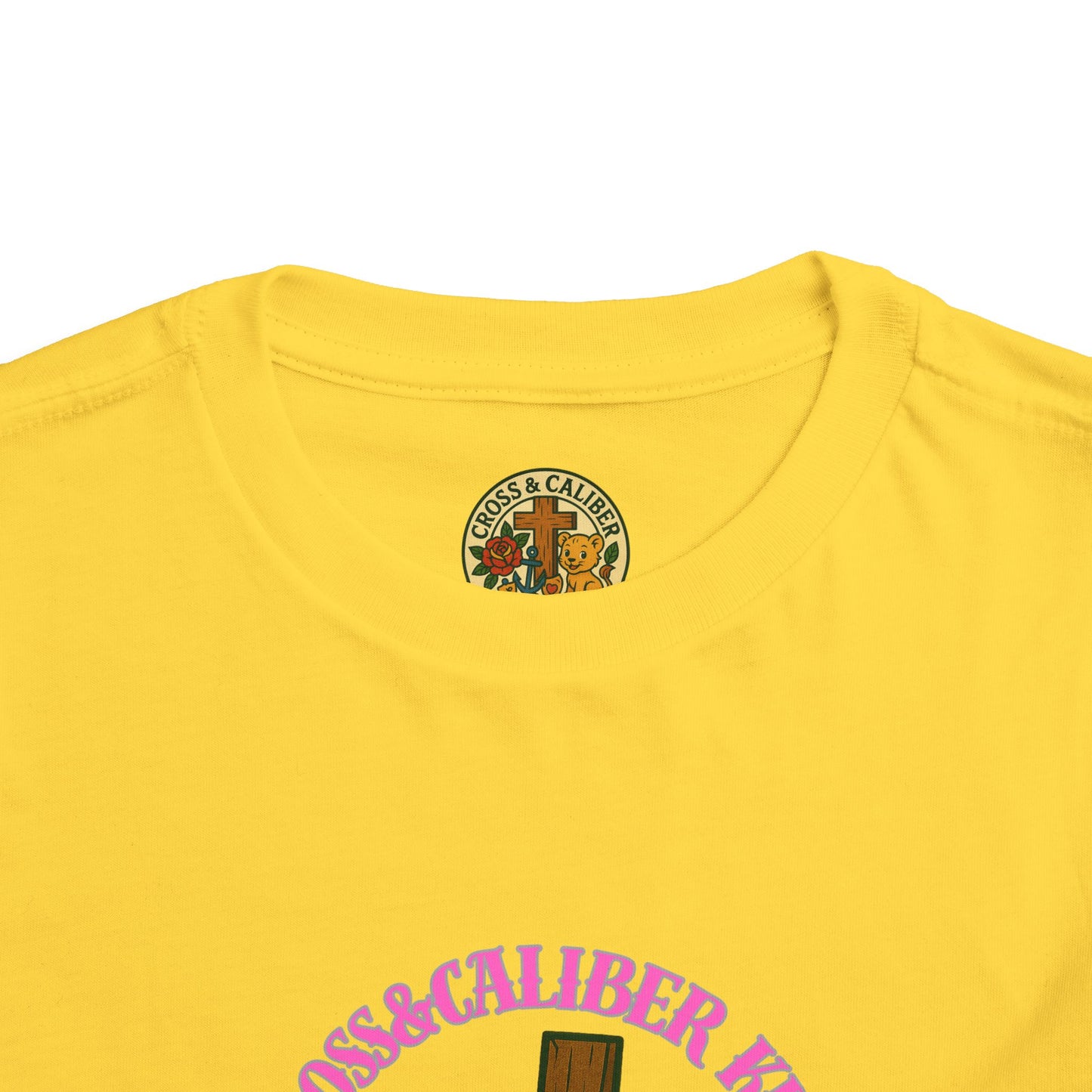 Toddler Short Sleeve Tee - Bold as a Lioness Design