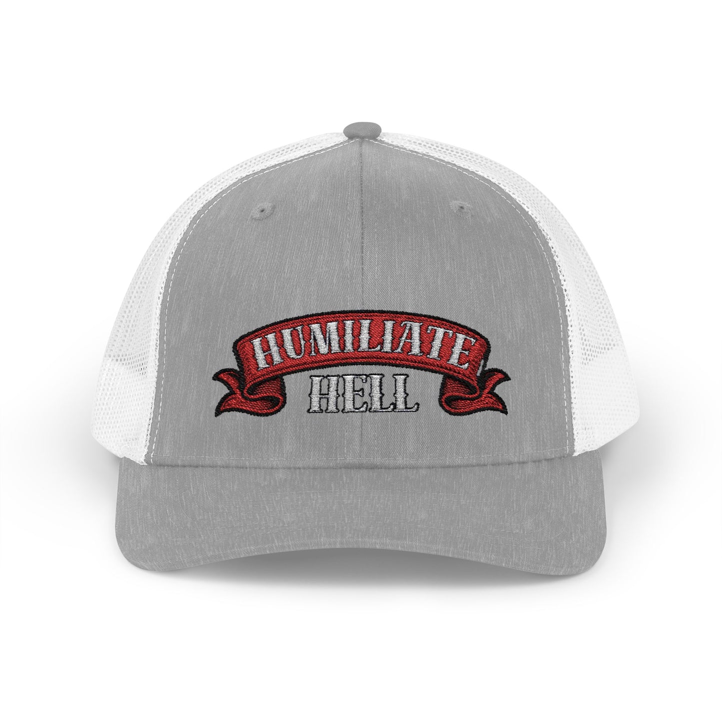 Humble Hell Snapback Trucker Cap, Adjustable Cap, Casual Headwear, Gift for Him, Everyday Style, Festival Gear