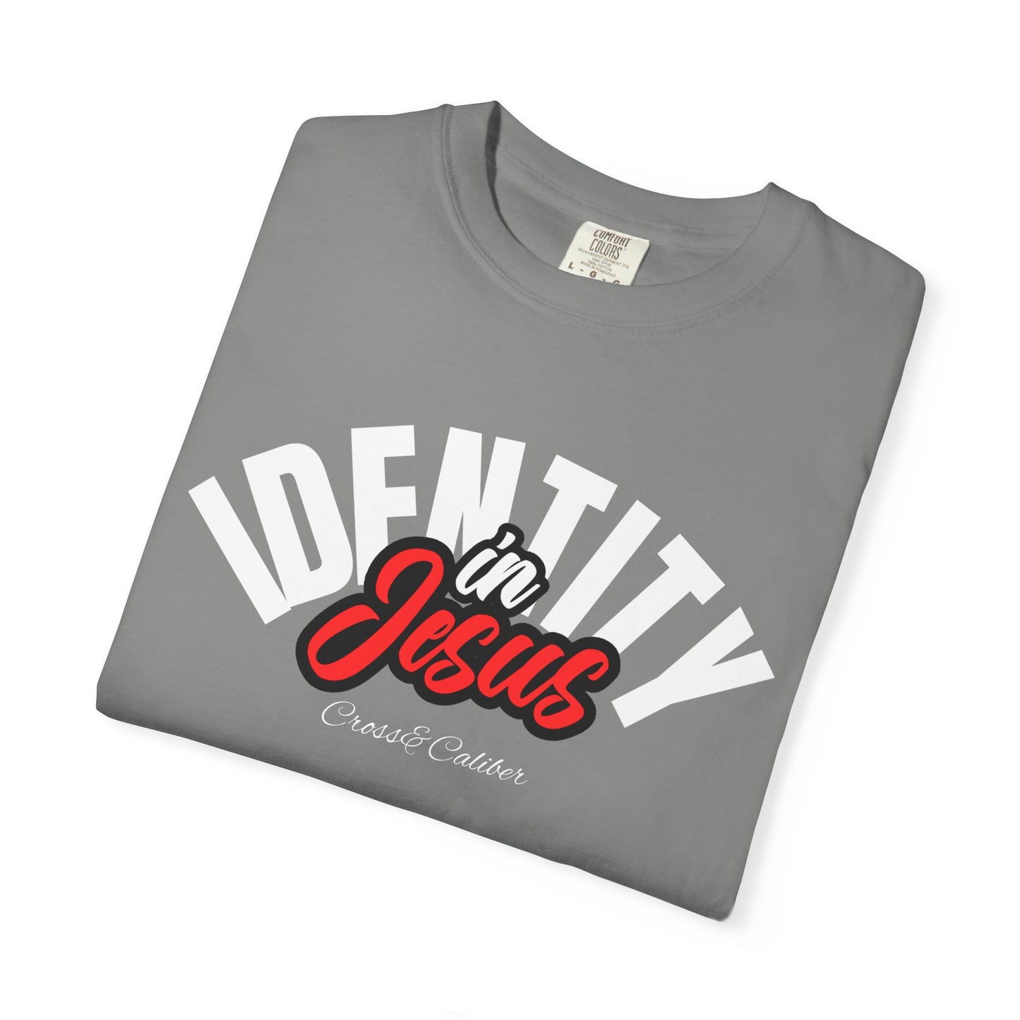 Copy of Unisex Garment-Dyed T-Shirt with 'in Jesus' Design, Faith Apparel, Inspirational Tee, Christian Gift, Casual Wear, Everyday Comfort