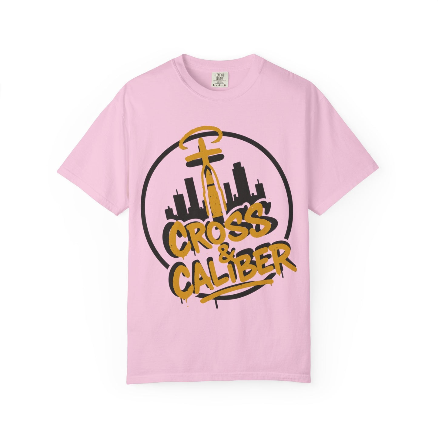 Urban Graphic T-Shirt - Cross & Caliber Streetwear Style, Casual Wear, Cool Gift for Men and Women, Trendy Fashion Tee, Unisex Apparel