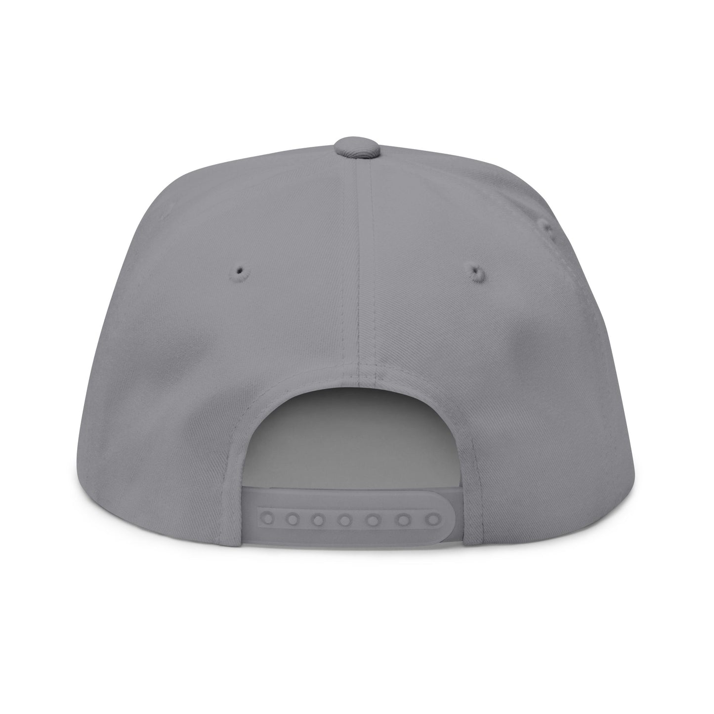 Cross & Caliber Embroidered Flat Bill Cap - Stylish Gear for Everyday Adventures