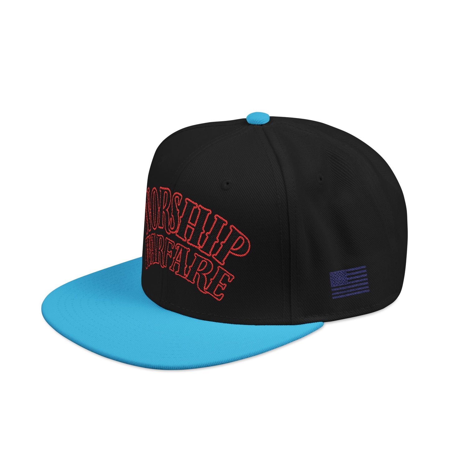 Worship Warfare Snapback Cap - Embroidered Hat for Faith & Style