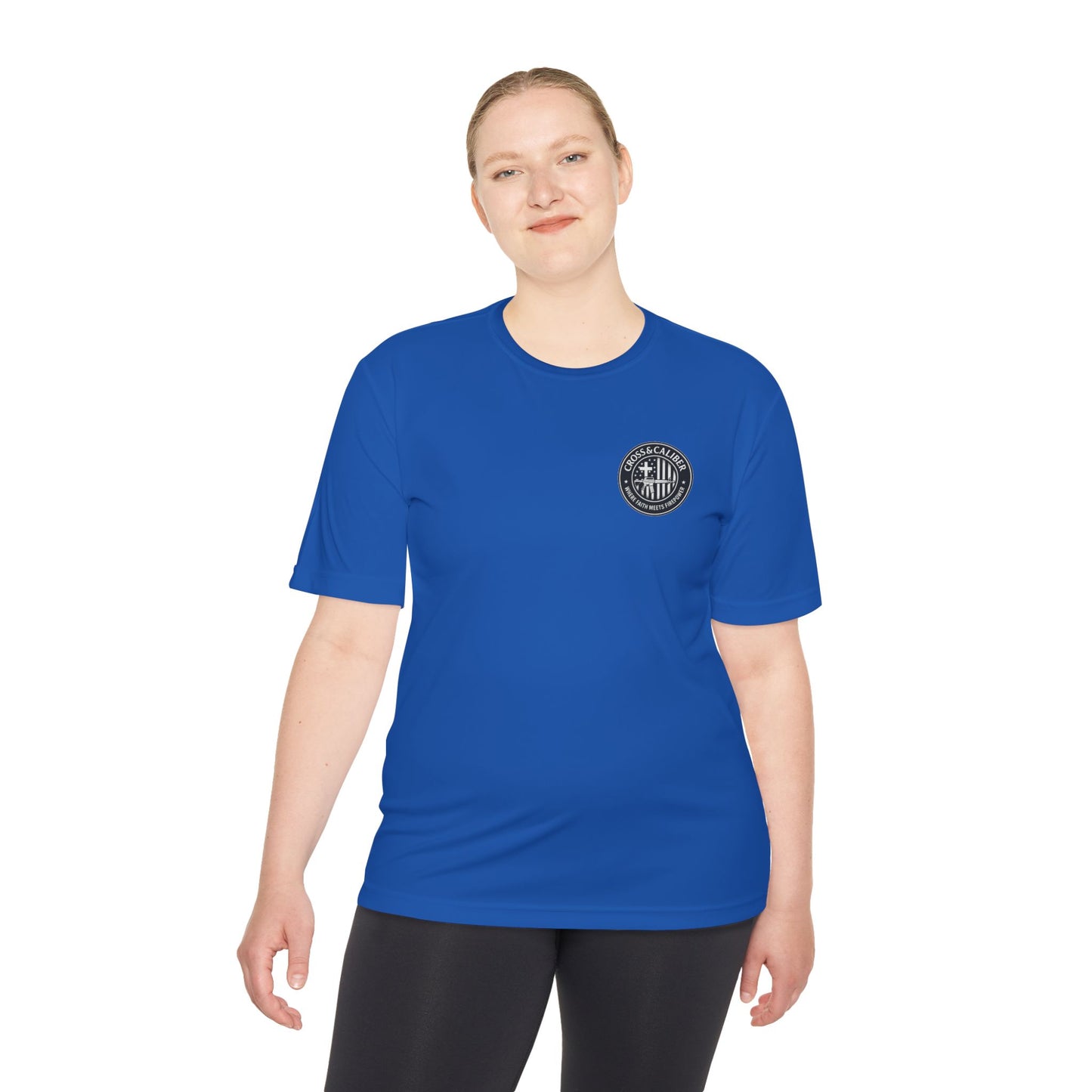 Unisex Moisture Wicking Tee -Carpenter’s Union "Jesus Was a Carpenter" Graphic Tee for Comfort and Style