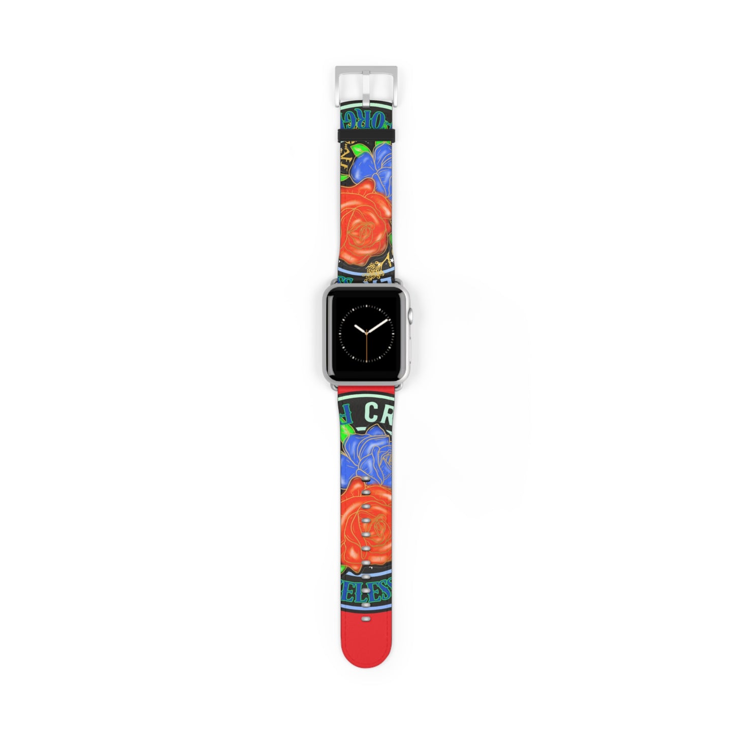 Colorful Floral Watch Band - Stylish Accessory for Everyday Wear