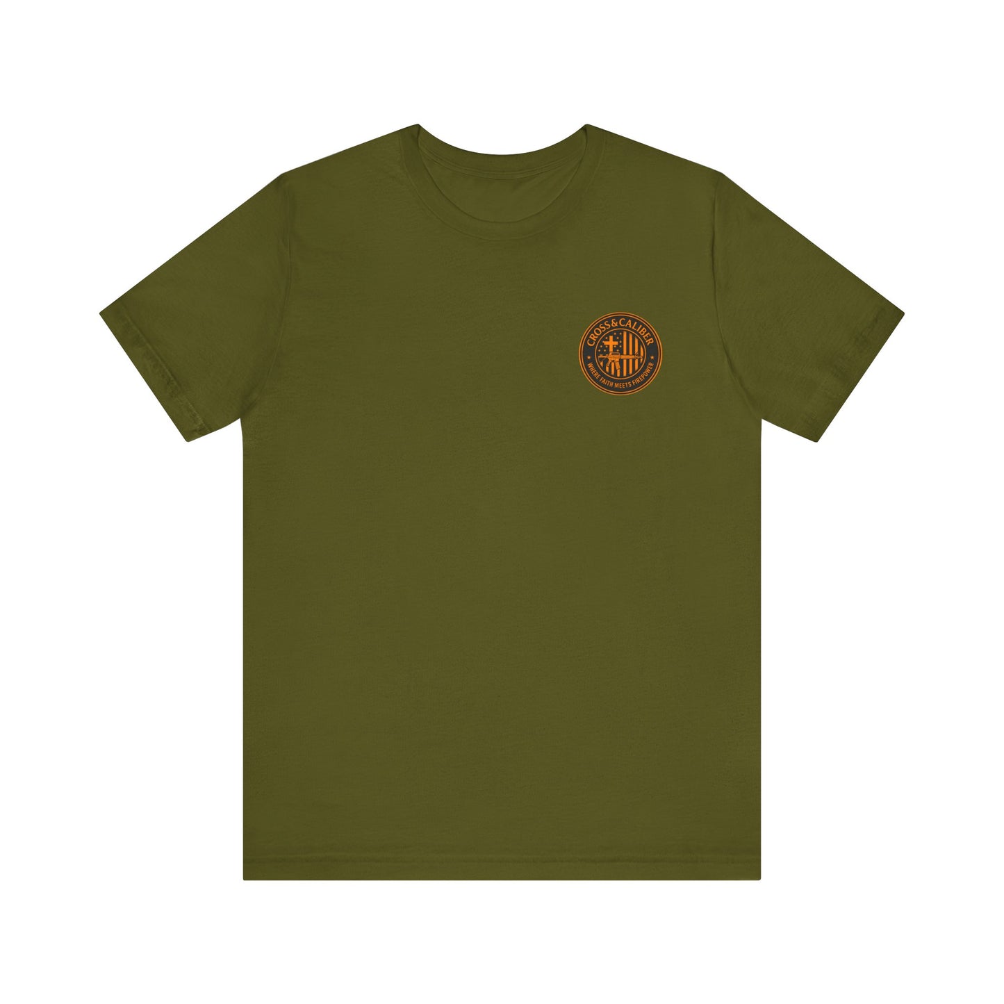 Inspirational Psalms 91:4 Unisex Jersey Tee