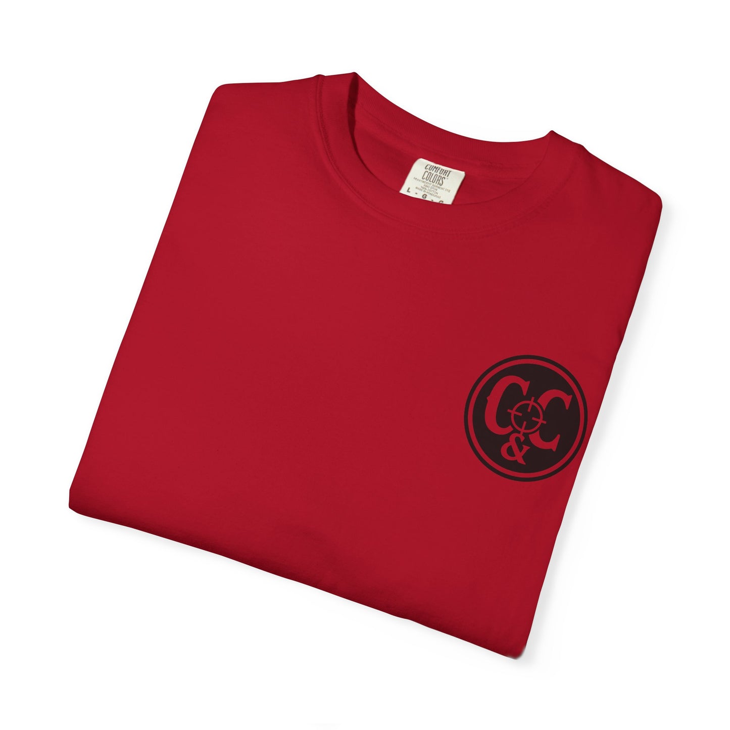 Patriotic Unisex Garment-Dyed T-Shirt: Built to Defend, Called to Serve