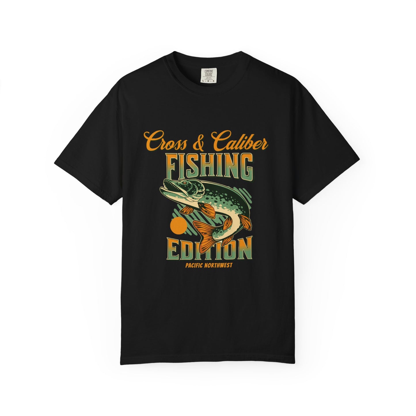 Fishing Edition Garment-Dyed T-shirt, Casual Fishing Tee, Outdoor Shirt, Gift for Fisherman, Summer Adventure Apparel