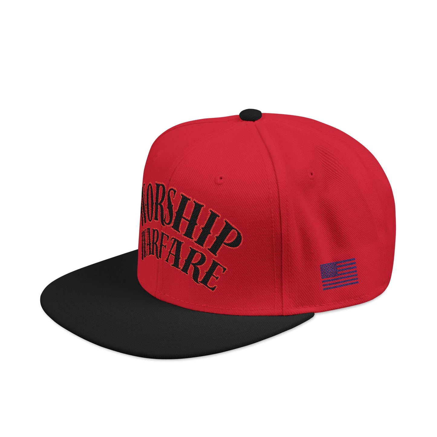 Worship Warfare Snapback Cap - Embroidered Hat for Faith & Style