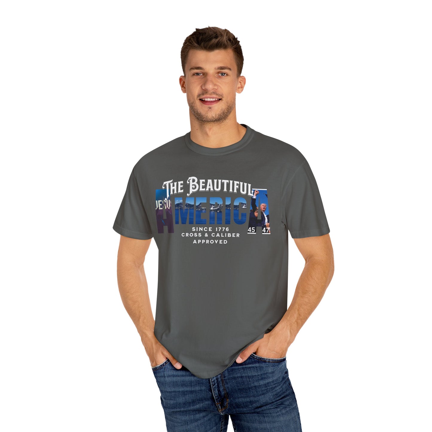 Celebrate America T-Shirt, Unisex Casual Tee, Patriotic Gift, July 4th Apparel, Travel in Style, Comfortable Everyday Wear