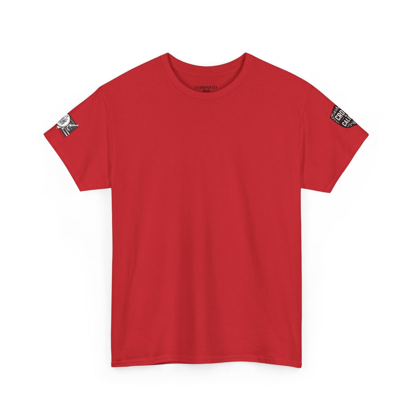 Bold Graphic Unisex Tee with Cross & Caliber Design, Casual Streetwear, Gift for Him or Her, Vintage Inspired T-Shirt,