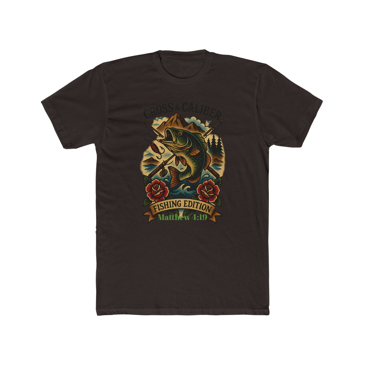 Fishing Edition Graphic Tee, Outdoor Shirt for Fishermen, Gift for Fishing Lovers, Casual Wear for Anglers, Cool Fishing Apparel
