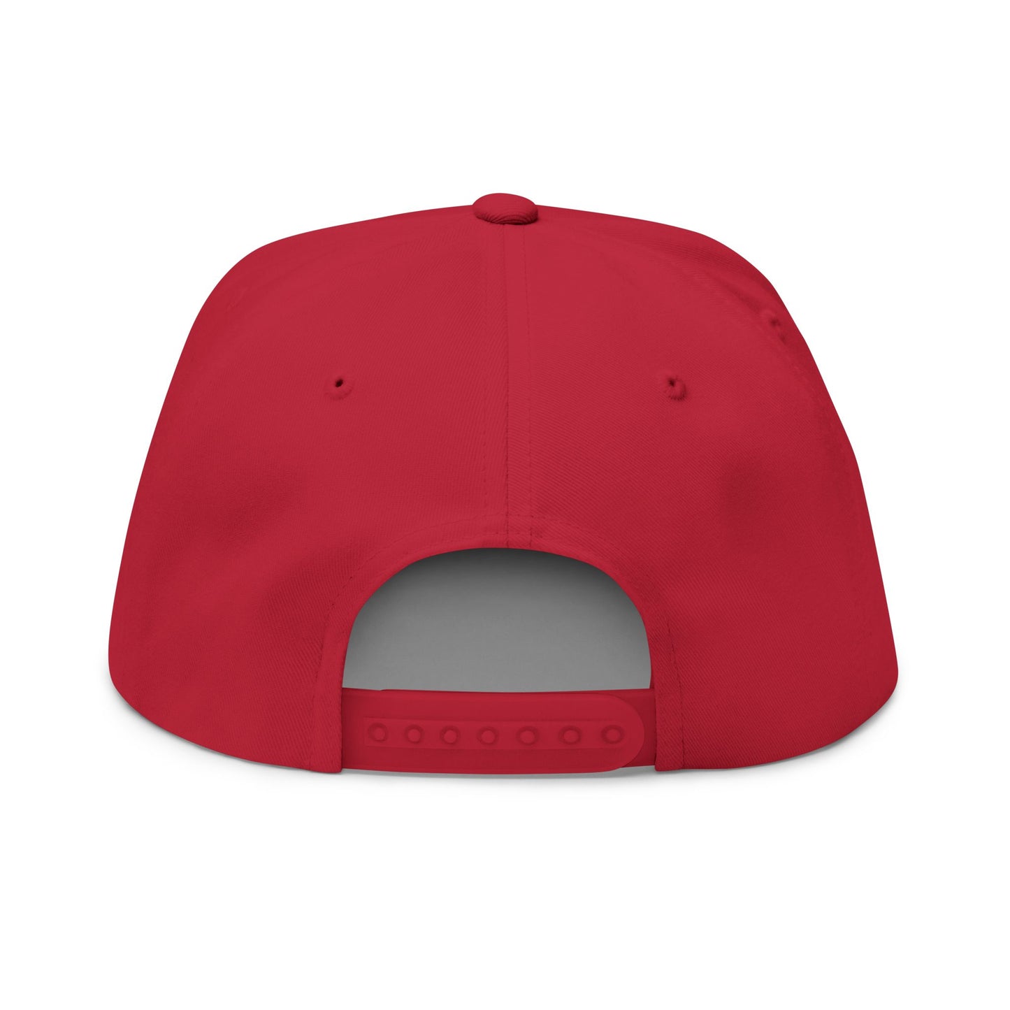 Cross & Caliber Embroidered Flat Bill Cap - Stylish Gear for Everyday Adventures
