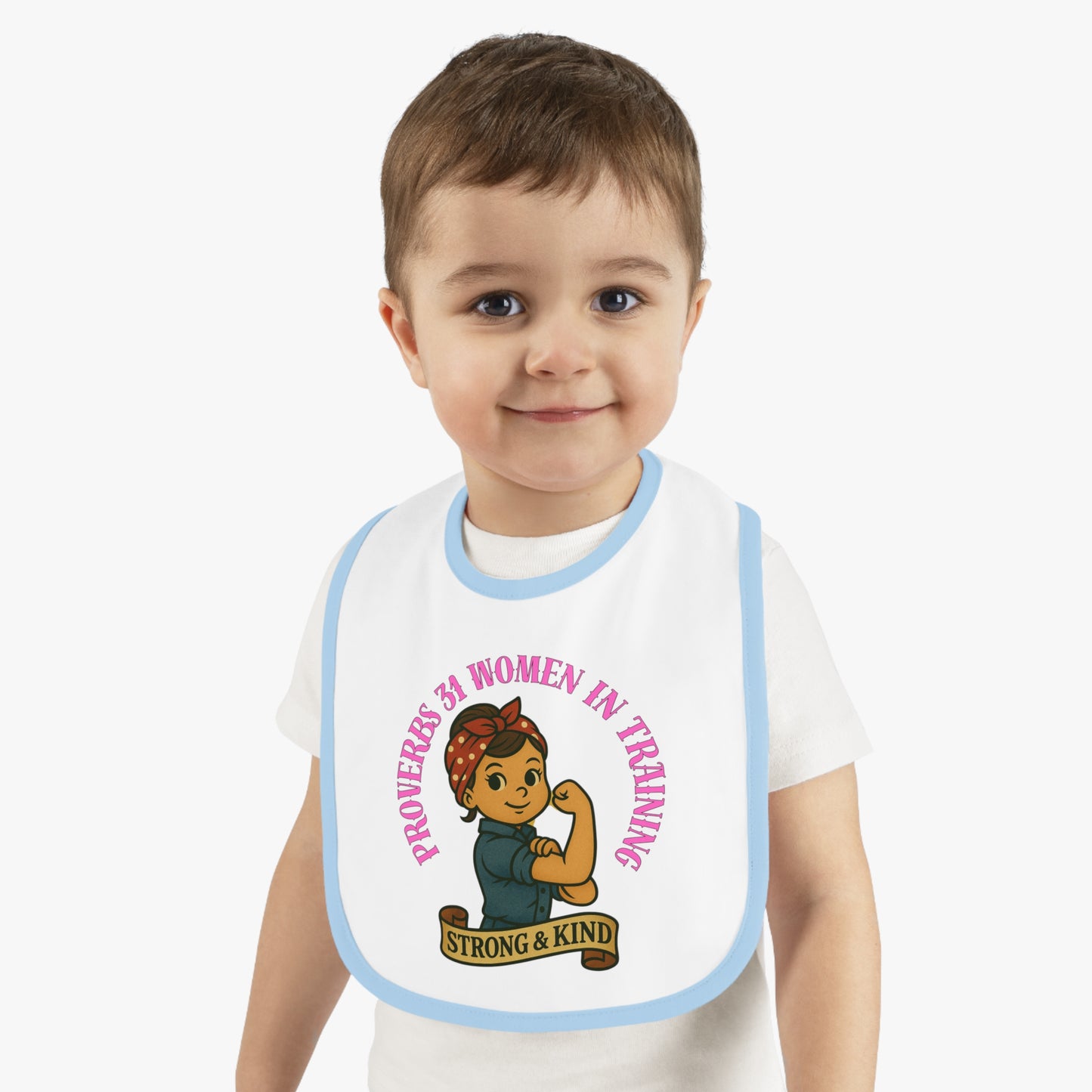 Empowering Baby Bib - "Proverbs 31 Women in Training"