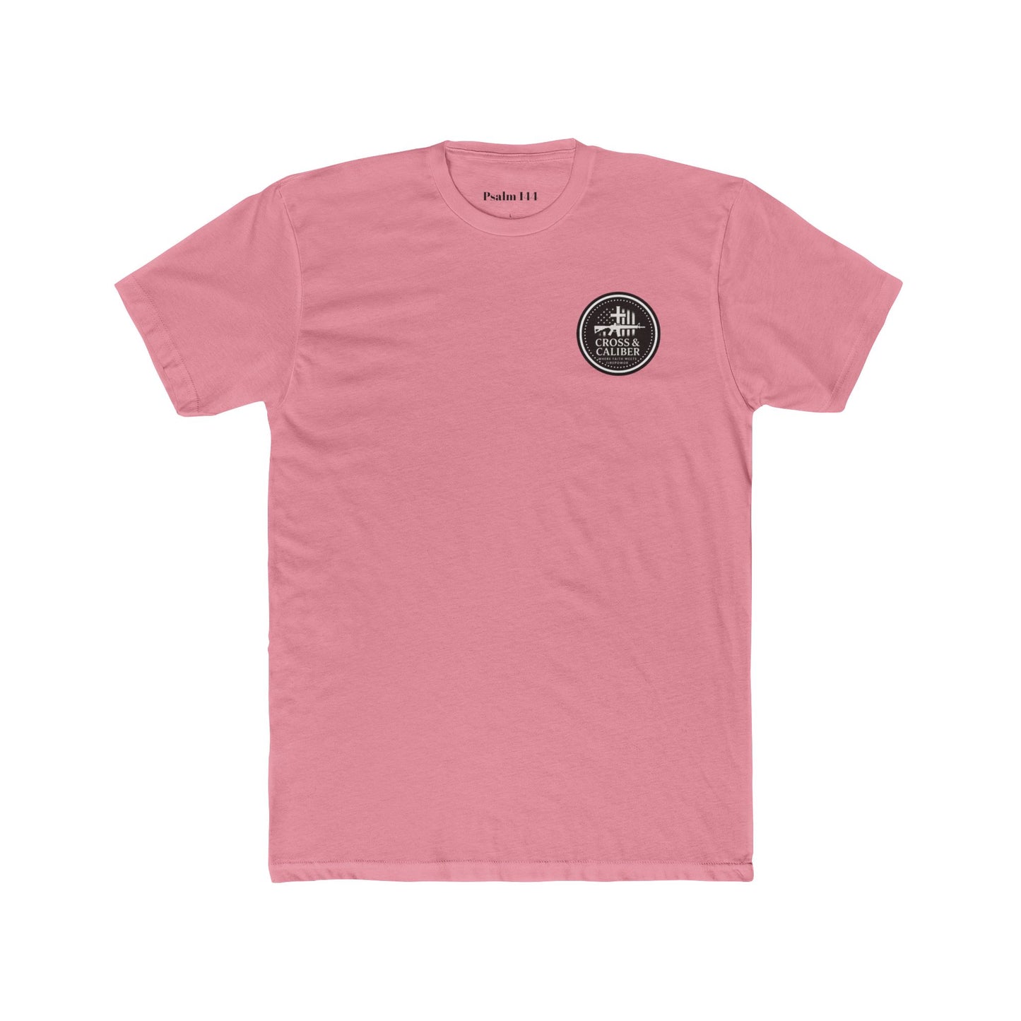 Faith Meets Firepower Tee - Unisex Cotton Crew