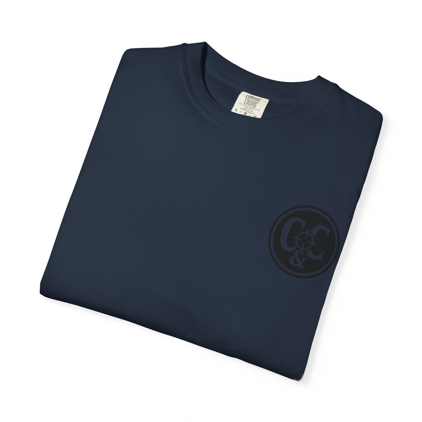 Patriotic Unisex Garment-Dyed T-Shirt: Built to Defend, Called to Serve