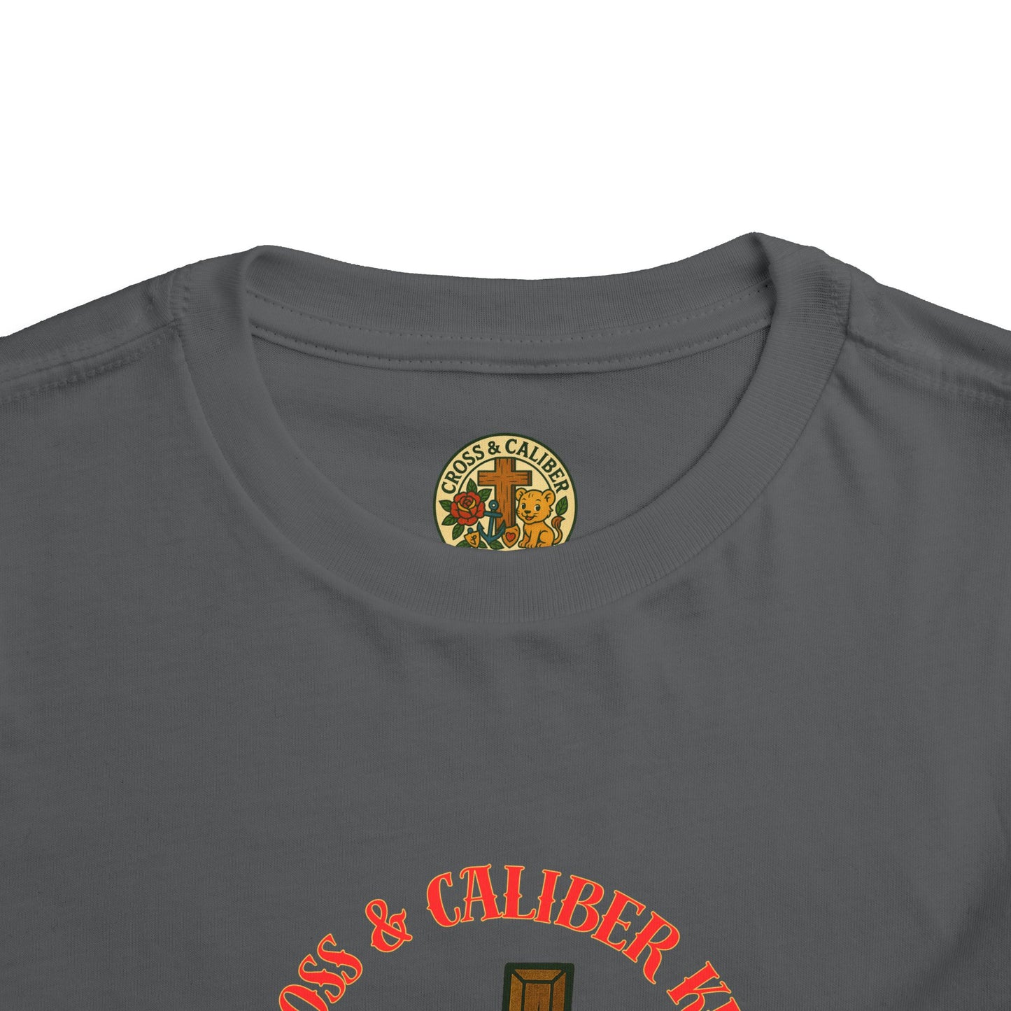 Bold as a Lion Toddler Tee - Cute Christian Graphic Shirt for Kids