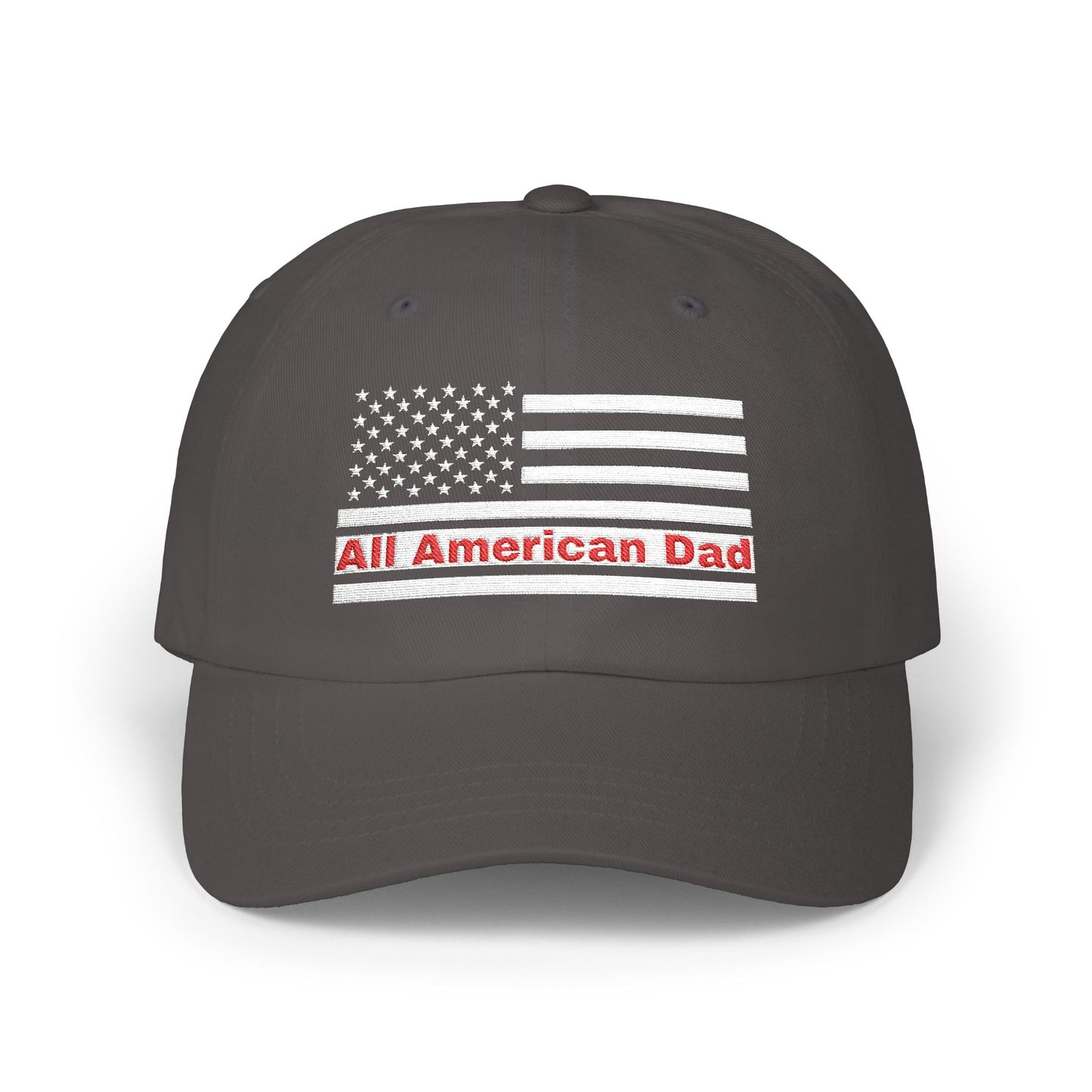 All American Dad Cap, Classic Dad Hat, Father’s Day Gift, Patriotic Cap, Everyday Wear, Casual Dad Style