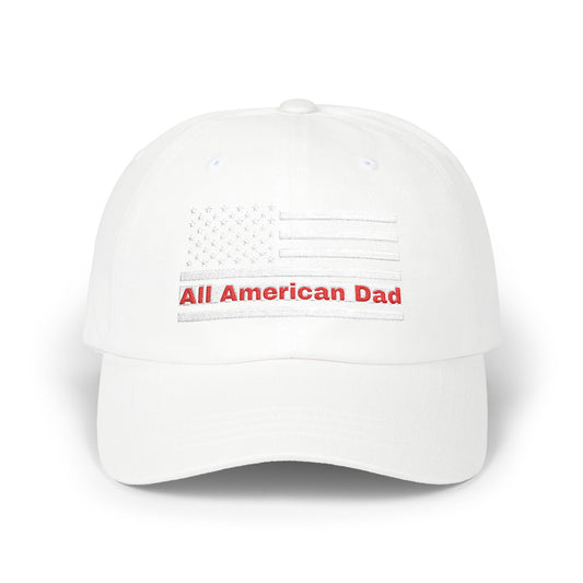 All American Dad Cap, Classic Dad Hat, Father’s Day Gift, Patriotic Cap, Everyday Wear, Casual Dad Style