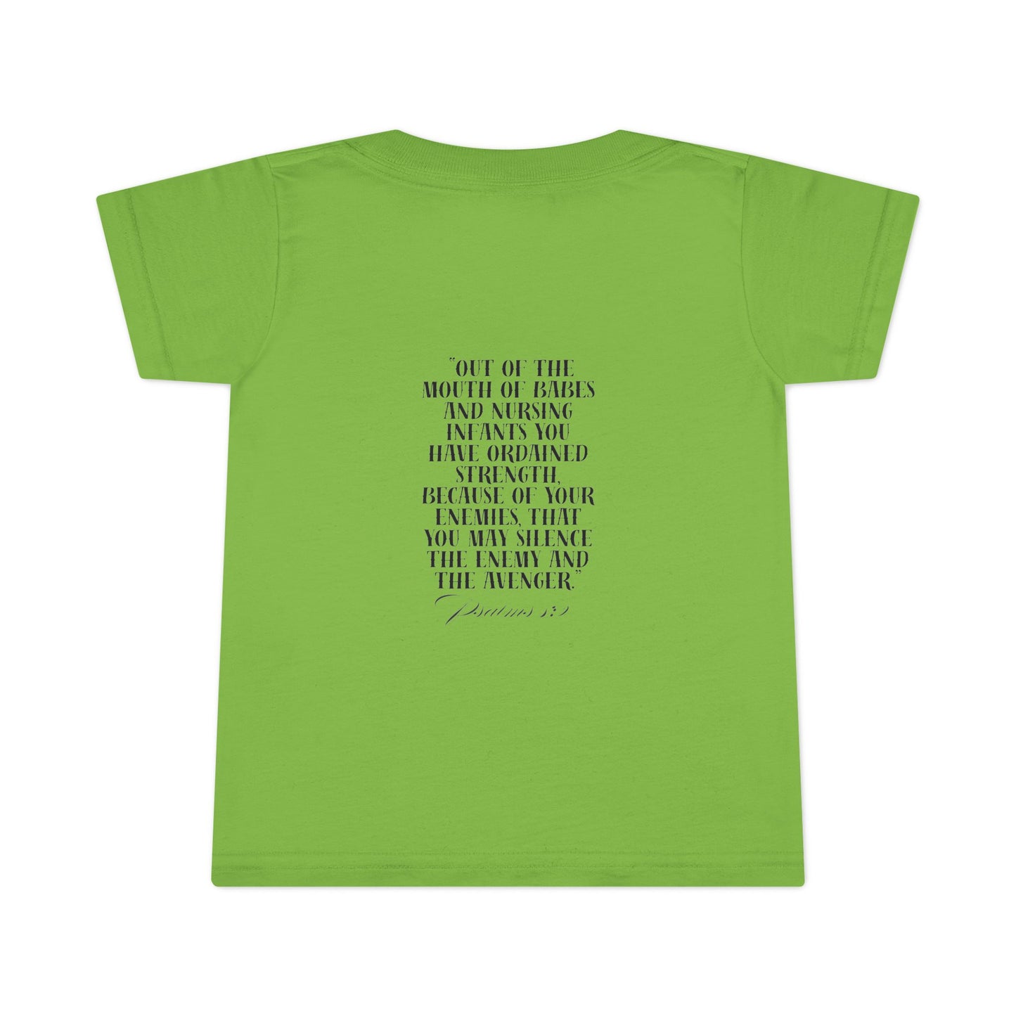 Bold Eagle & Roses Toddler T-Shirt - Faith-Inspired Design