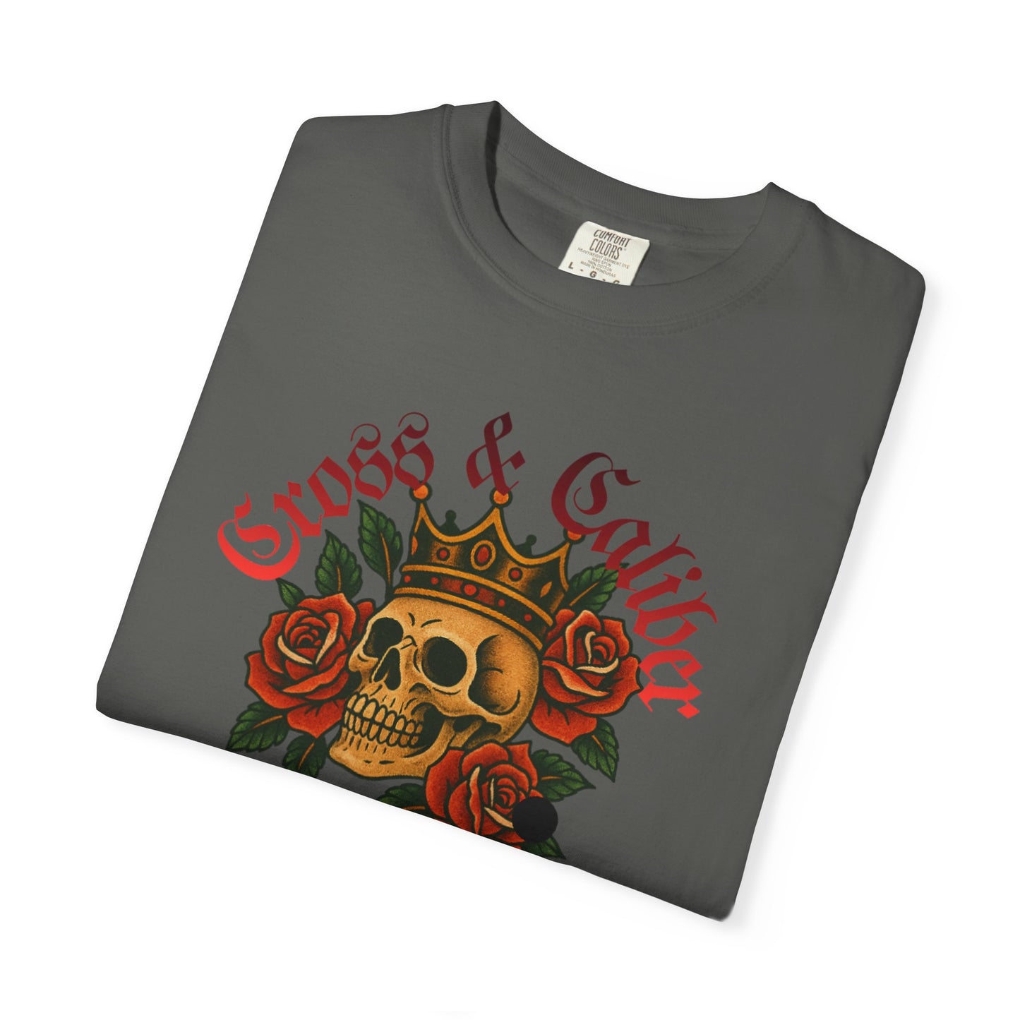 Skull & Roses T-Shirt | Edgy Graphic Tee for Concerts, Festivals, Everyday Wear, Gifts for Him/Her, Halloween Apparel