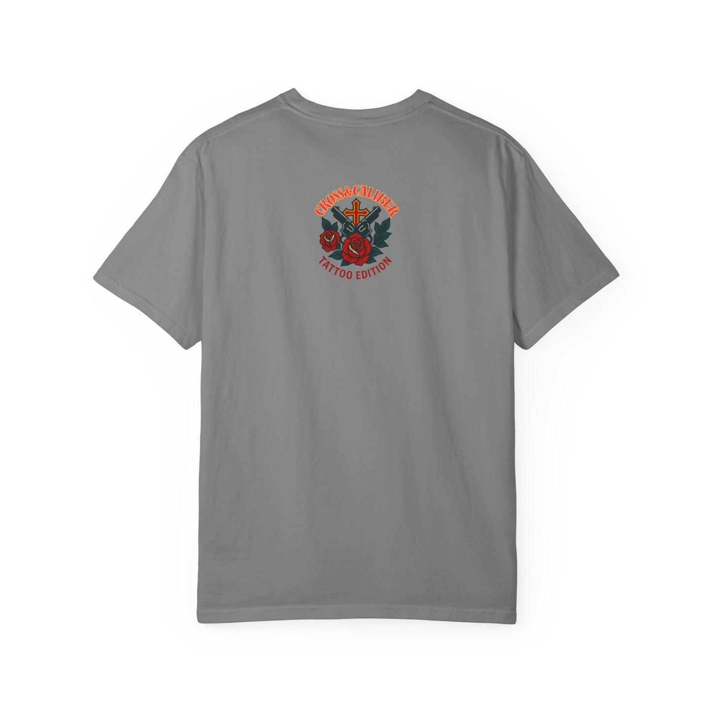 Nautical Tattoo T-Shirt - Cross & Caliber Design