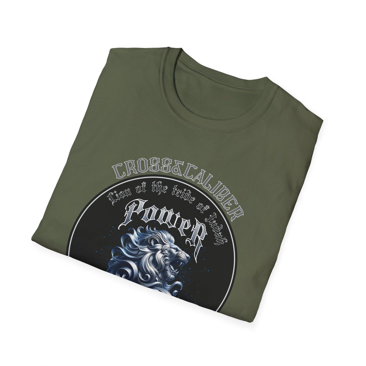 Majestic Power Unisex Softstyle T-Shirt, Casual Tee, Gift for Him, Unique Apparel, Everyday Wear, Cool Graphic Shirt, Stylish Top