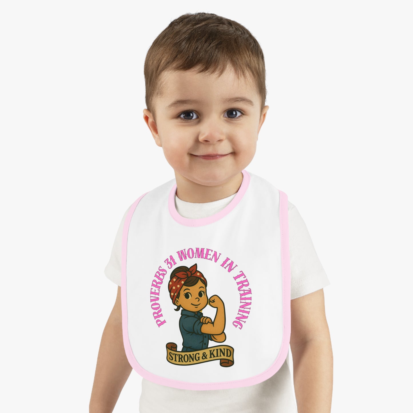 Empowering Baby Bib - "Proverbs 31 Women in Training"