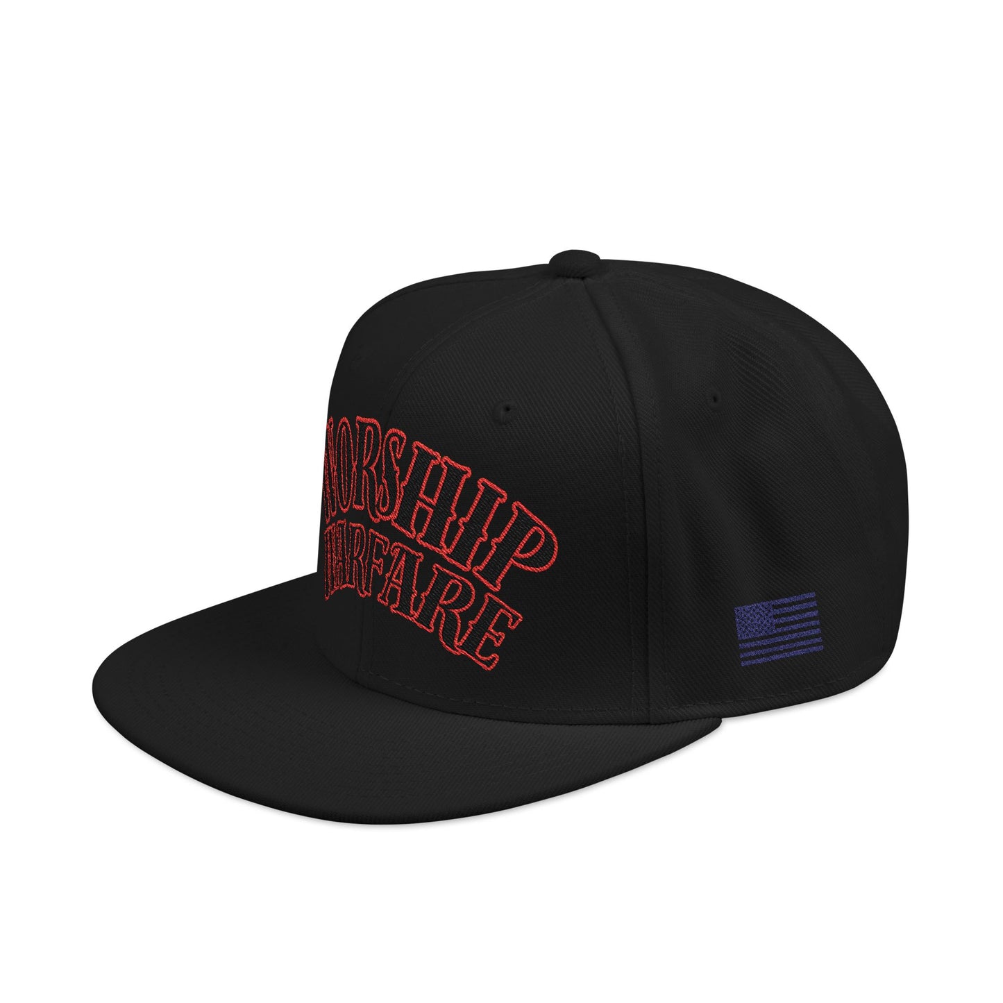 Worship Warfare Snapback Cap - Embroidered Hat for Faith & Style