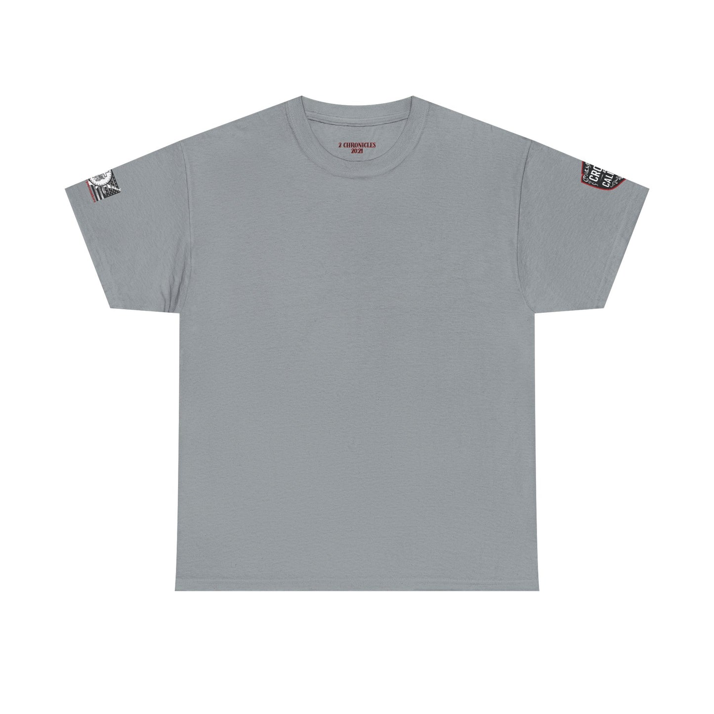 Bold Graphic Unisex Tee with Cross & Caliber Design, Casual Streetwear, Gift for Him or Her, Vintage Inspired T-Shirt,