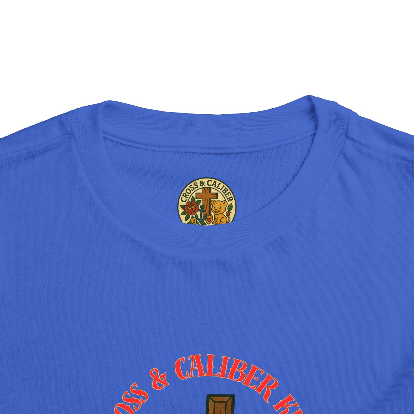 Bold as a Lion Toddler Tee - Cute Christian Graphic Shirt for Kids
