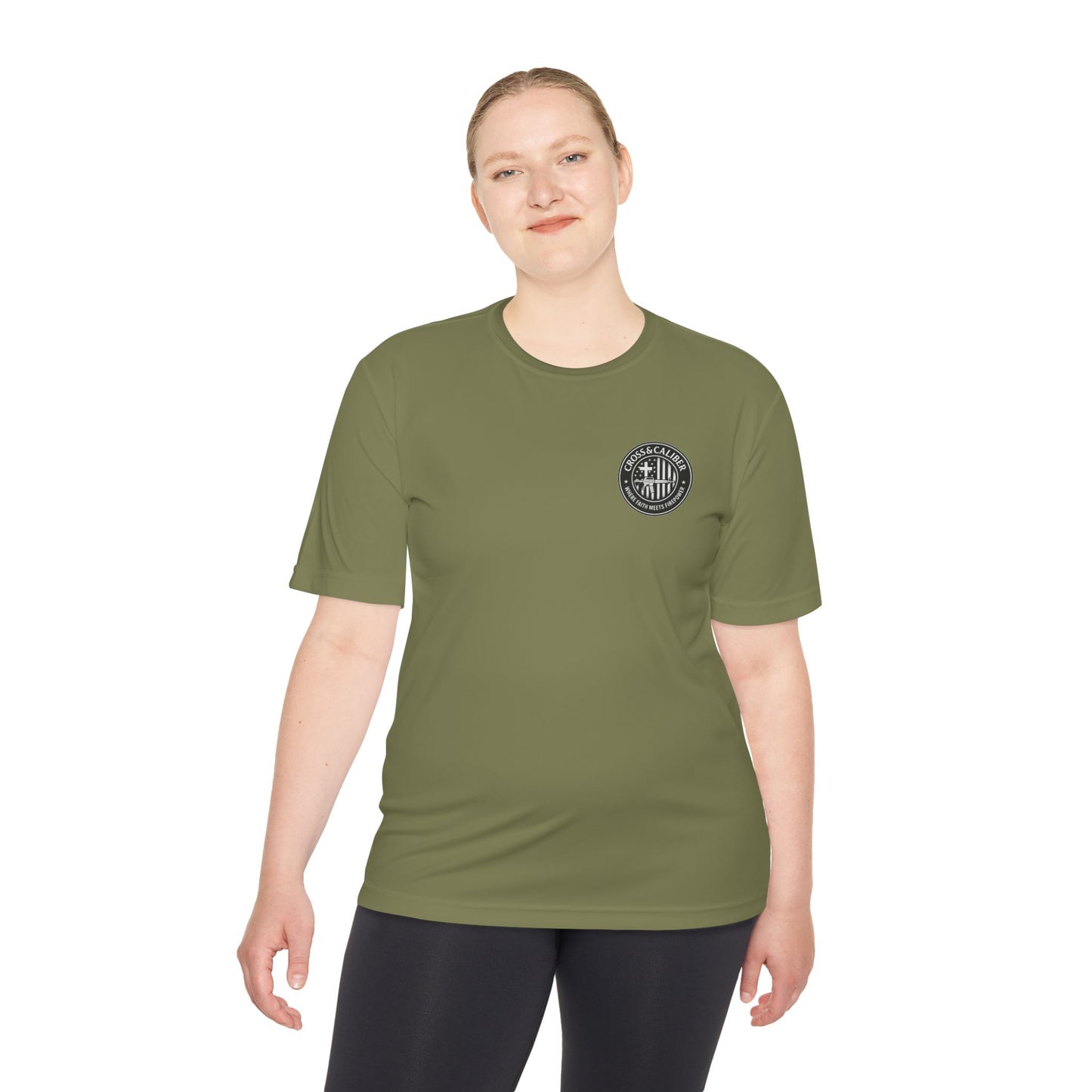 Unisex Moisture Wicking Tee -Carpenter’s Union "Jesus Was a Carpenter" Graphic Tee for Comfort and Style