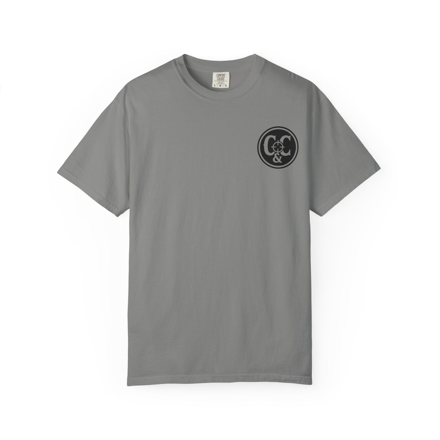 Patriotic Unisex Garment-Dyed T-Shirt: Built to Defend, Called to Serve