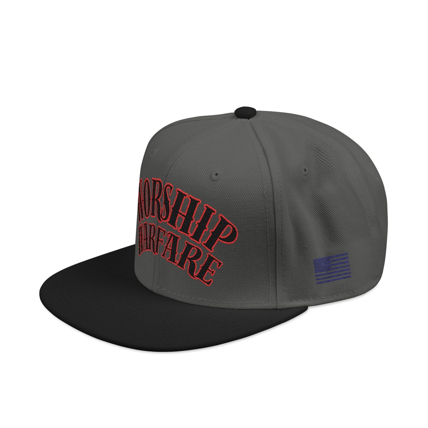 Worship Warfare Snapback Cap - Embroidered Hat for Faith & Style