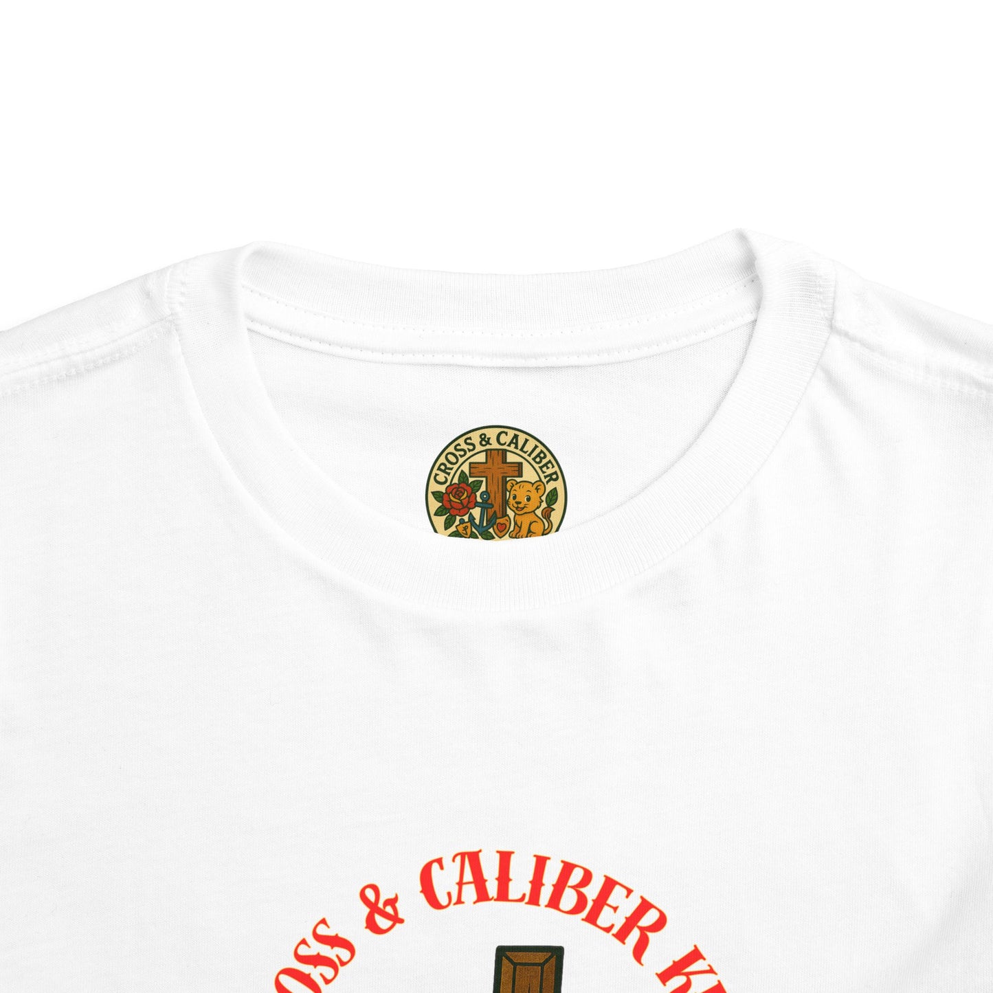 Bold as a Lion Toddler Tee - Cute Christian Graphic Shirt for Kids