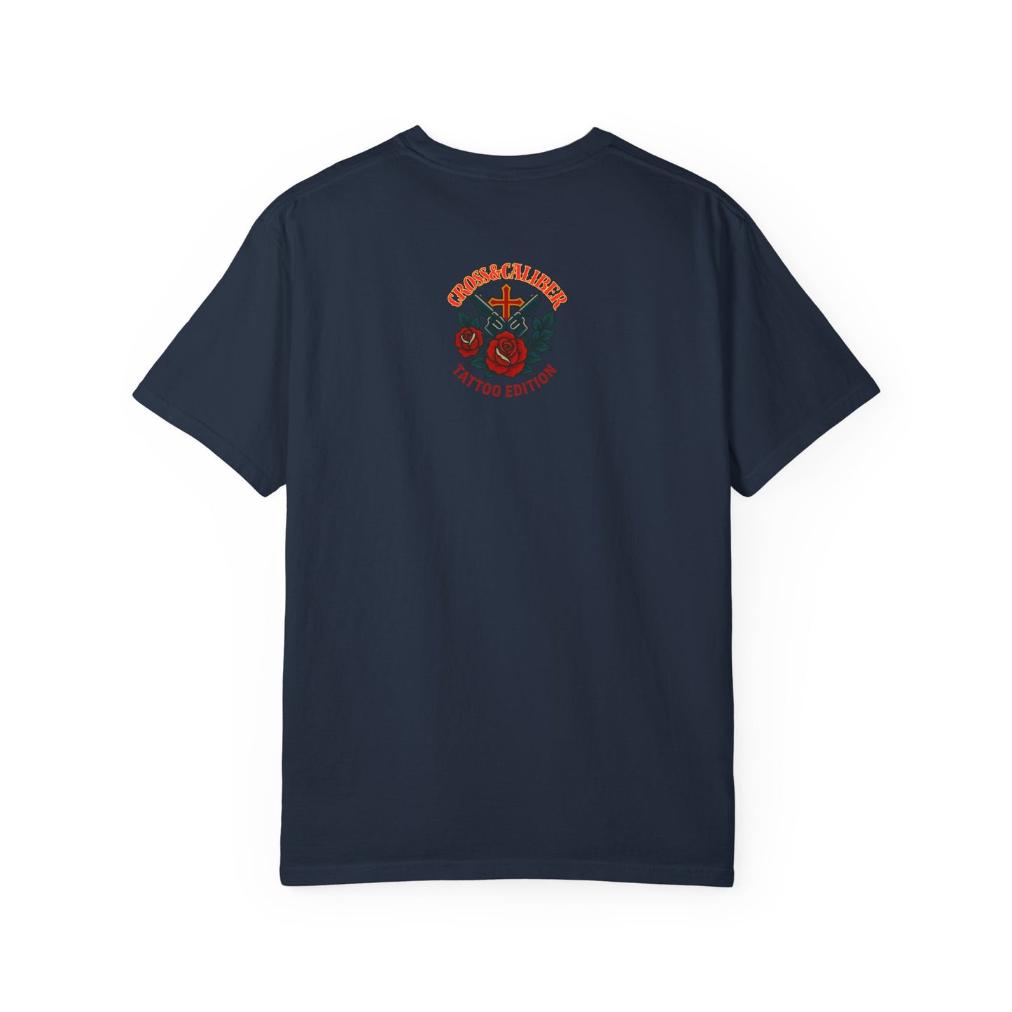 Nautical Tattoo T-Shirt - Cross & Caliber Design