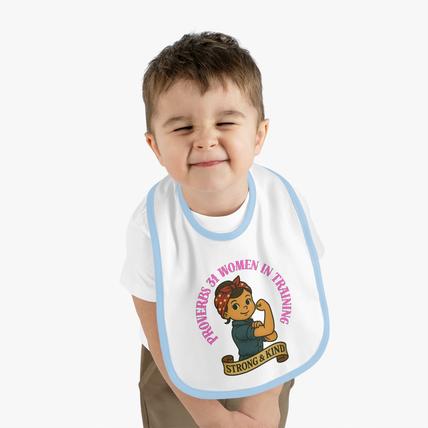 Empowering Baby Bib - "Proverbs 31 Women in Training"