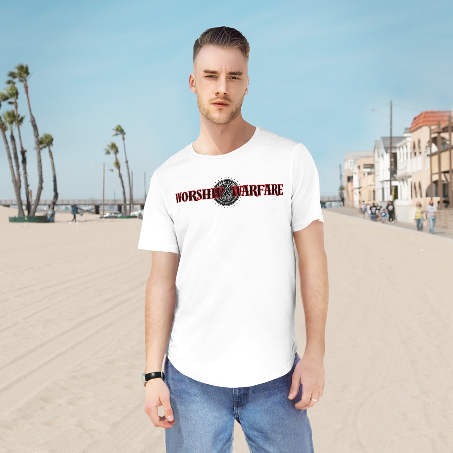 Worship Before Warfare Graphic T-Shirt