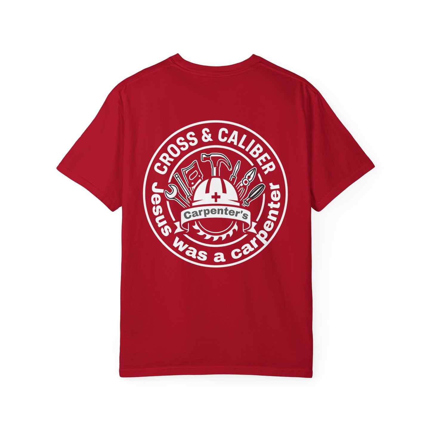 Unisex Garment-Dyed T-Shirt with Artisan Graphic - Casual & Comfy Style