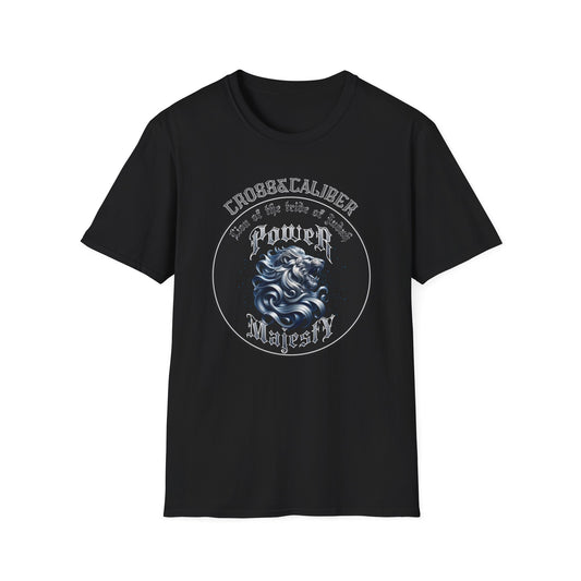 Majestic Power Unisex Softstyle T-Shirt, Casual Tee, Gift for Him, Unique Apparel, Everyday Wear, Cool Graphic Shirt, Stylish Top